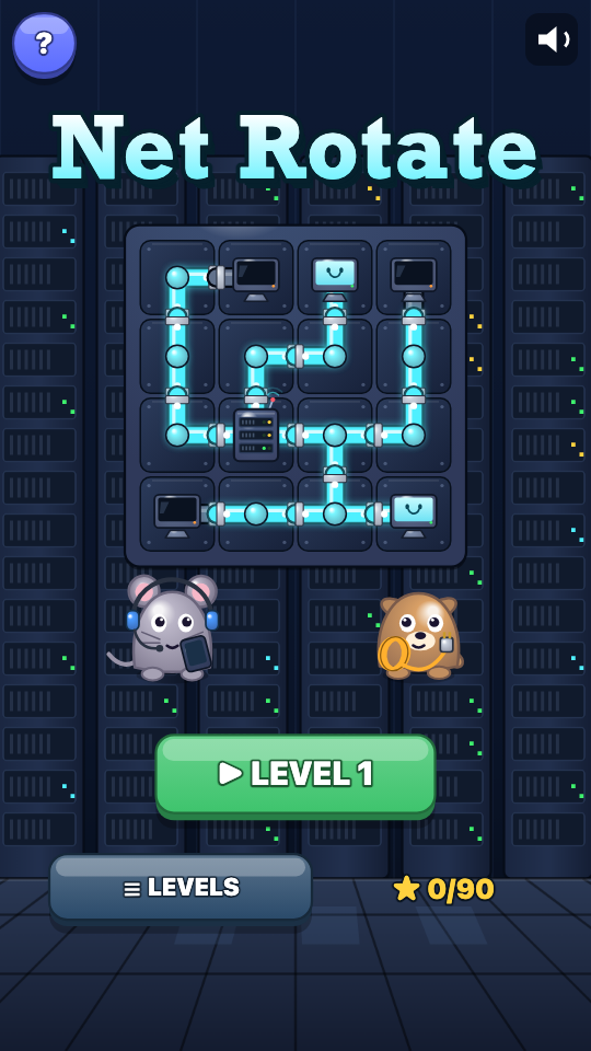 Net Rotate: Choose a level