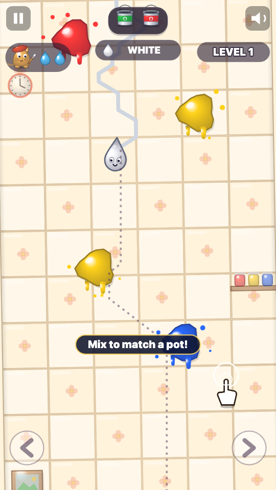 Paint Drip: In play