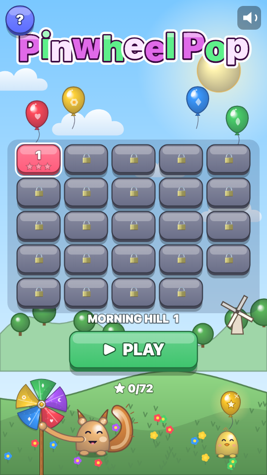Kincir Pop: Pilih level