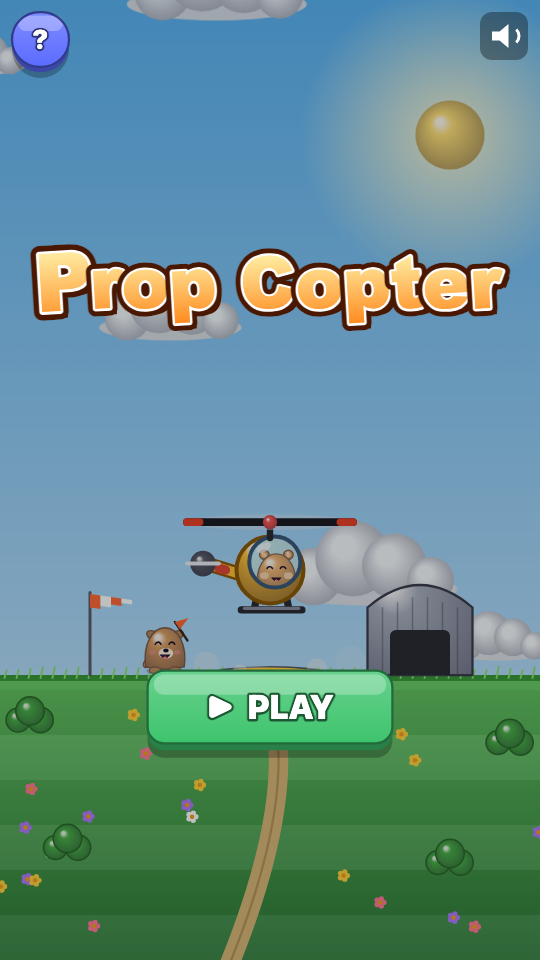 Prop Copter: Choose a level