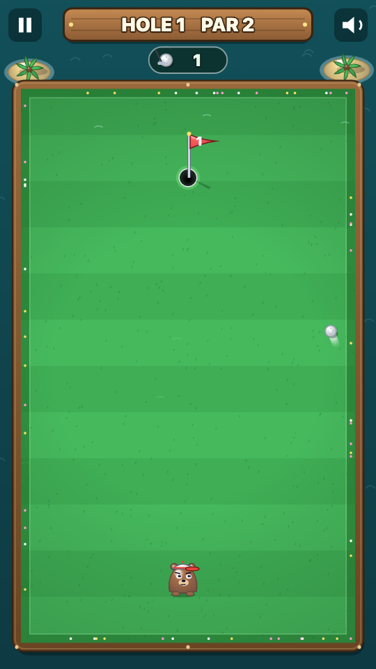 Putt-eilanden: Tijdens het spel
