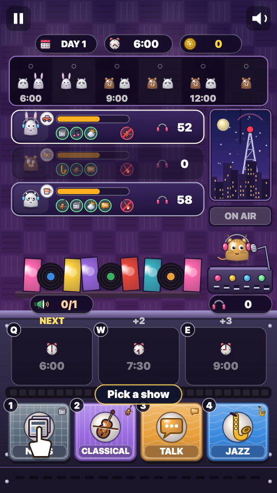 Radio Station: In play