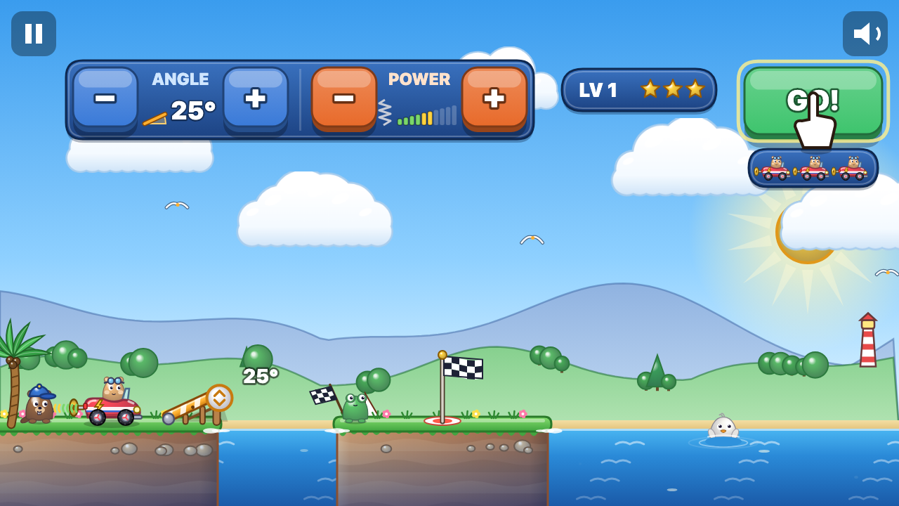 Rampensprung: Im Spiel