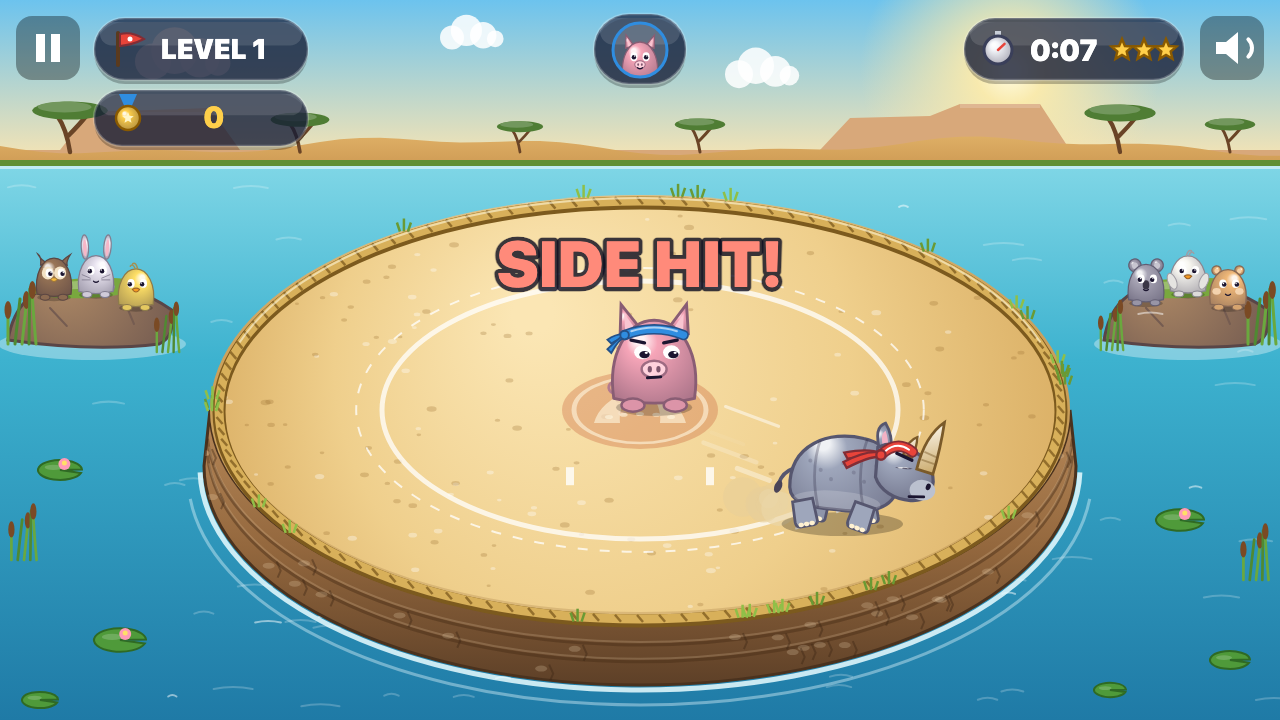 Rhino Charge: In play