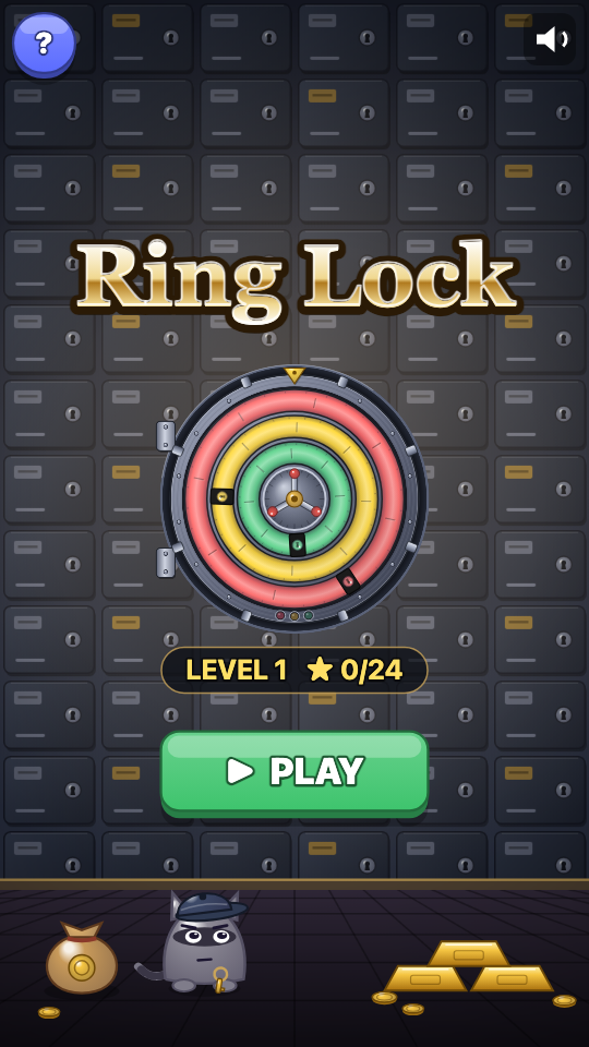 Ringslot: Kies een level