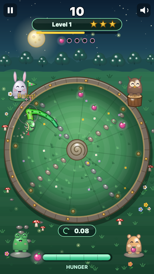 Serpente ad Anello: In gioco