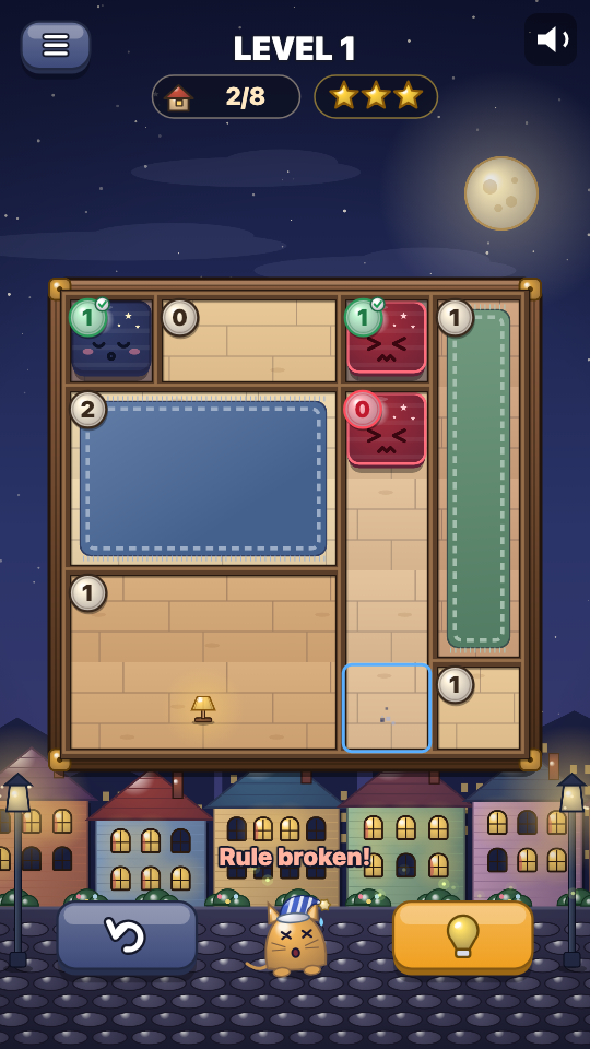 Room Shade: In play