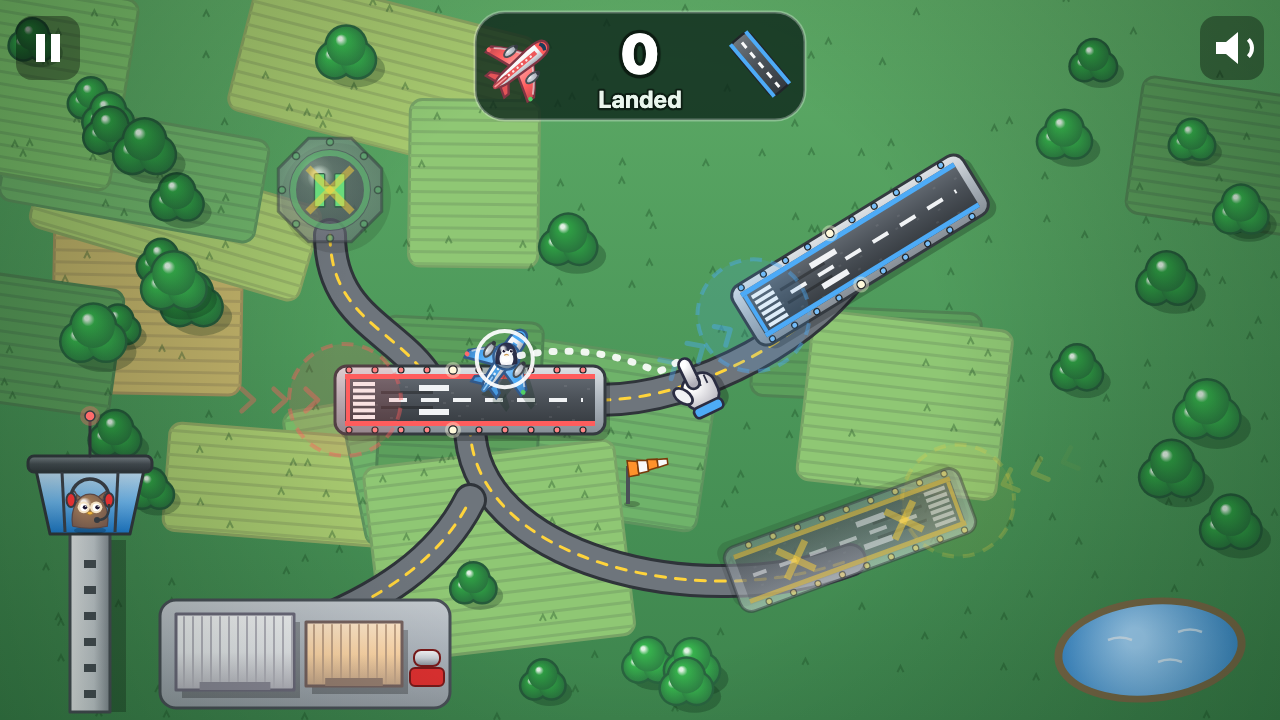 Lignes de Piste: En jeu
