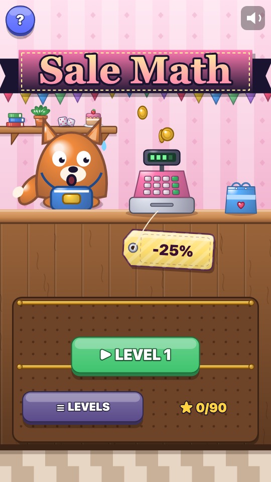 คิดเลขลดราคา: เลือกด่าน
