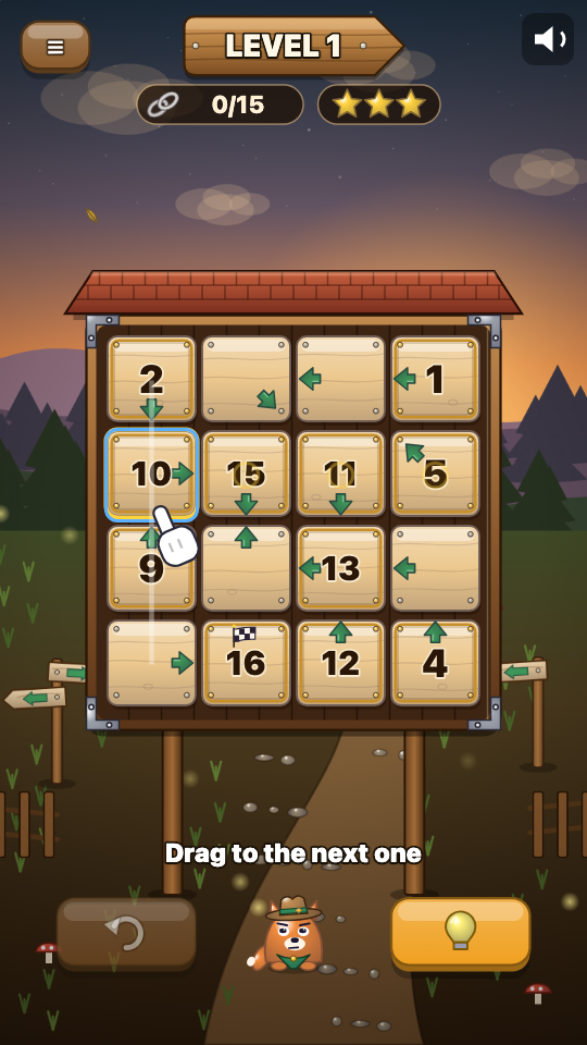Catena di Frecce: In gioco