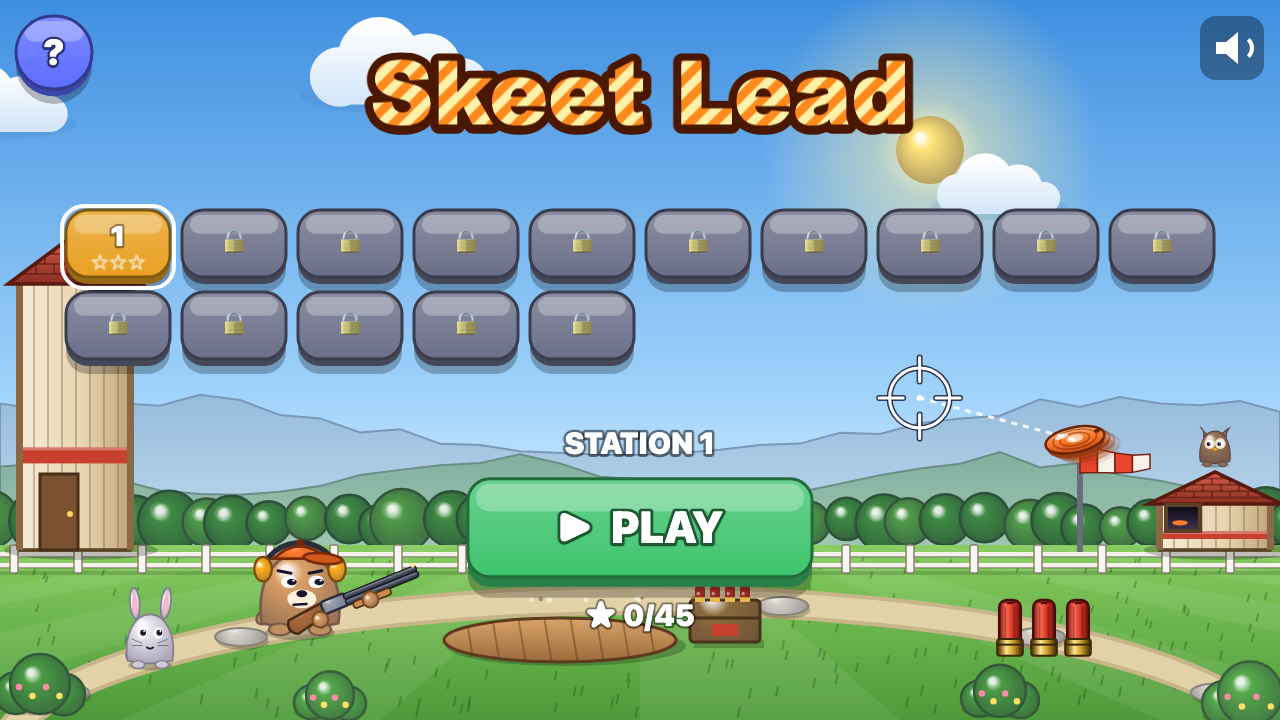 Skeet Lead: Choose a level