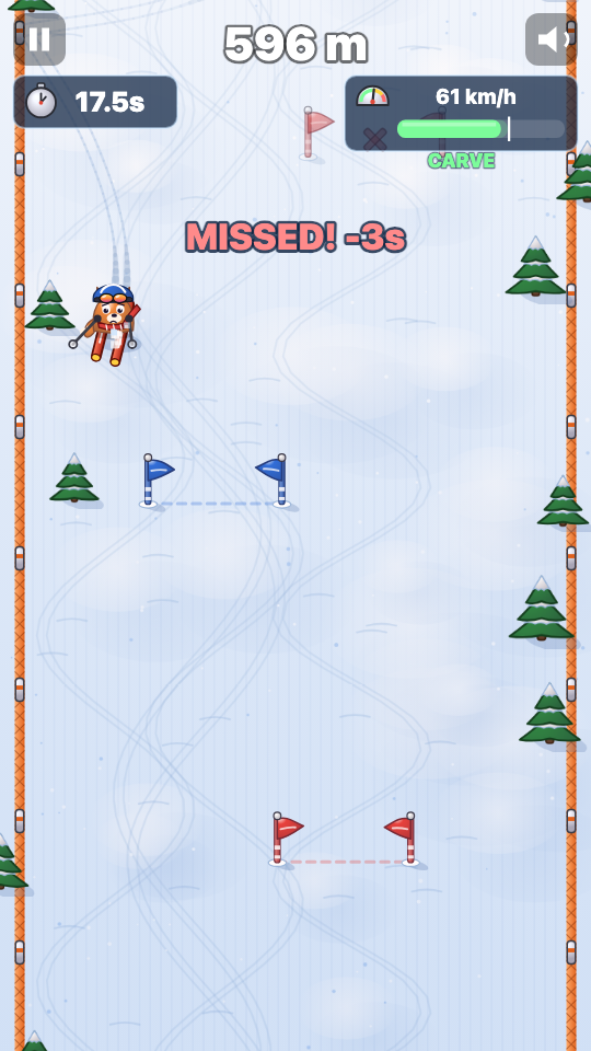 Slalom Ski: In play