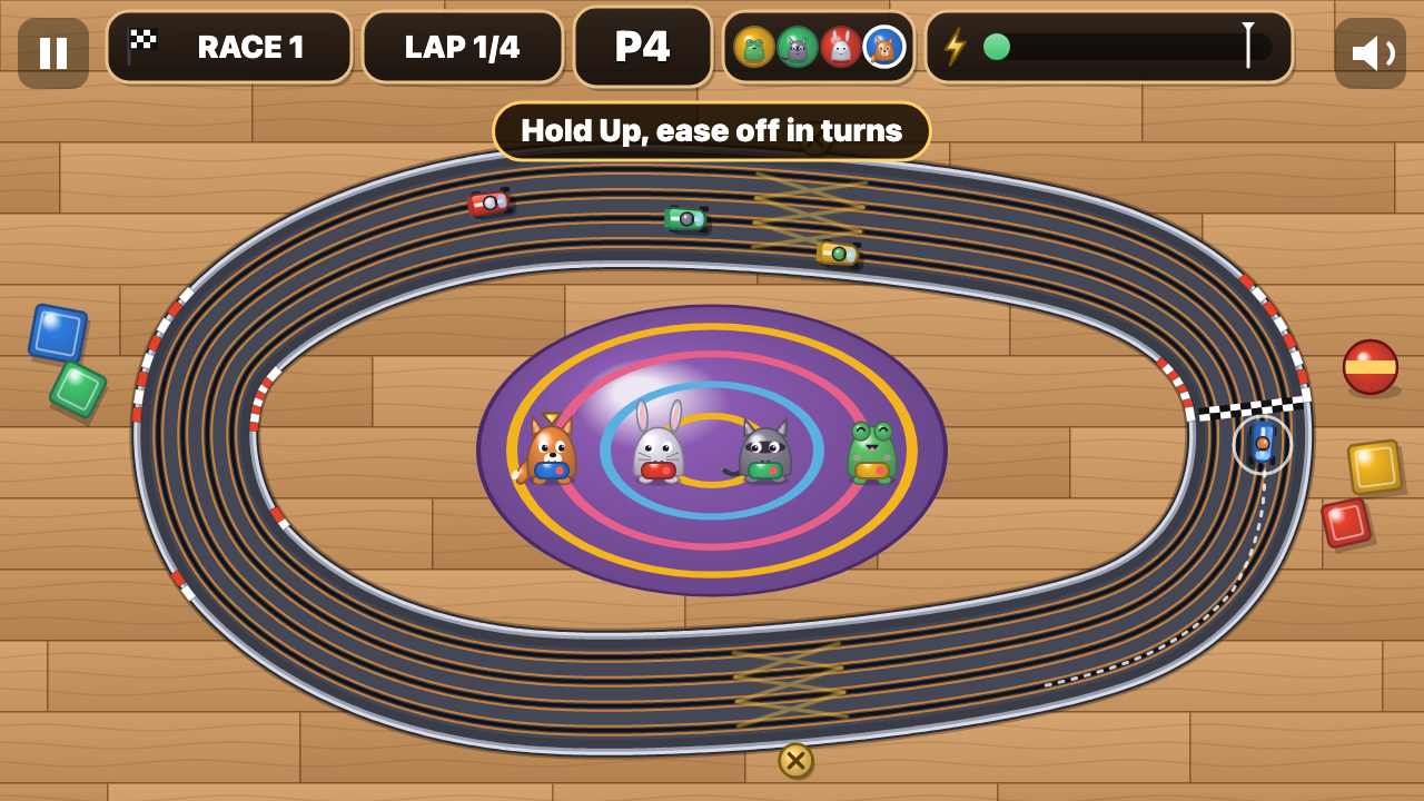 Carrera-Bahn: Im Spiel