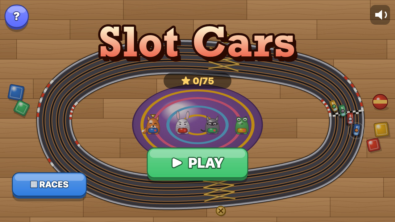 Carrera-Bahn: Level wählen