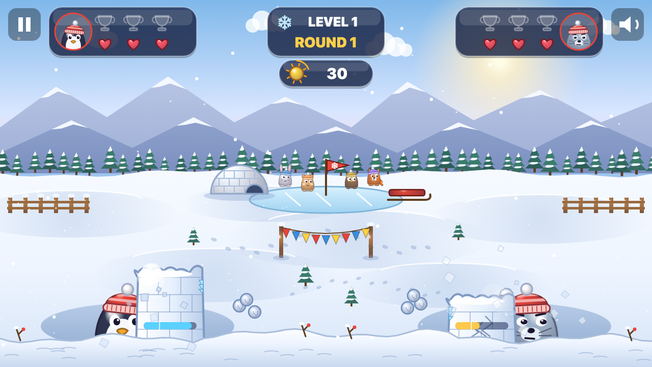 Fuerte de Nieve: Partida