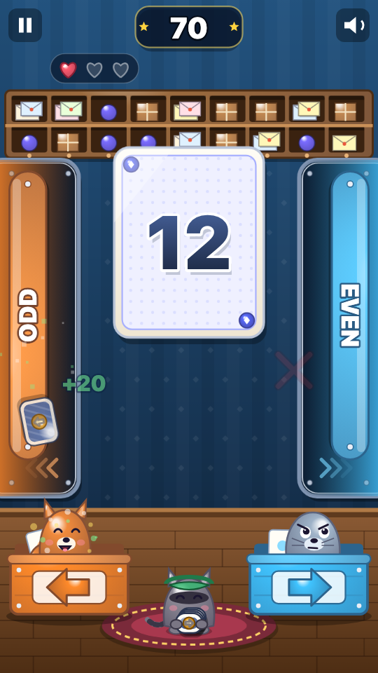 Sortier-Wisch: Im Spiel