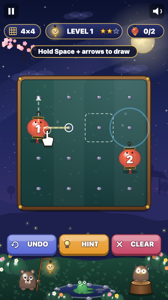 Gerade Schleife: Im Spiel