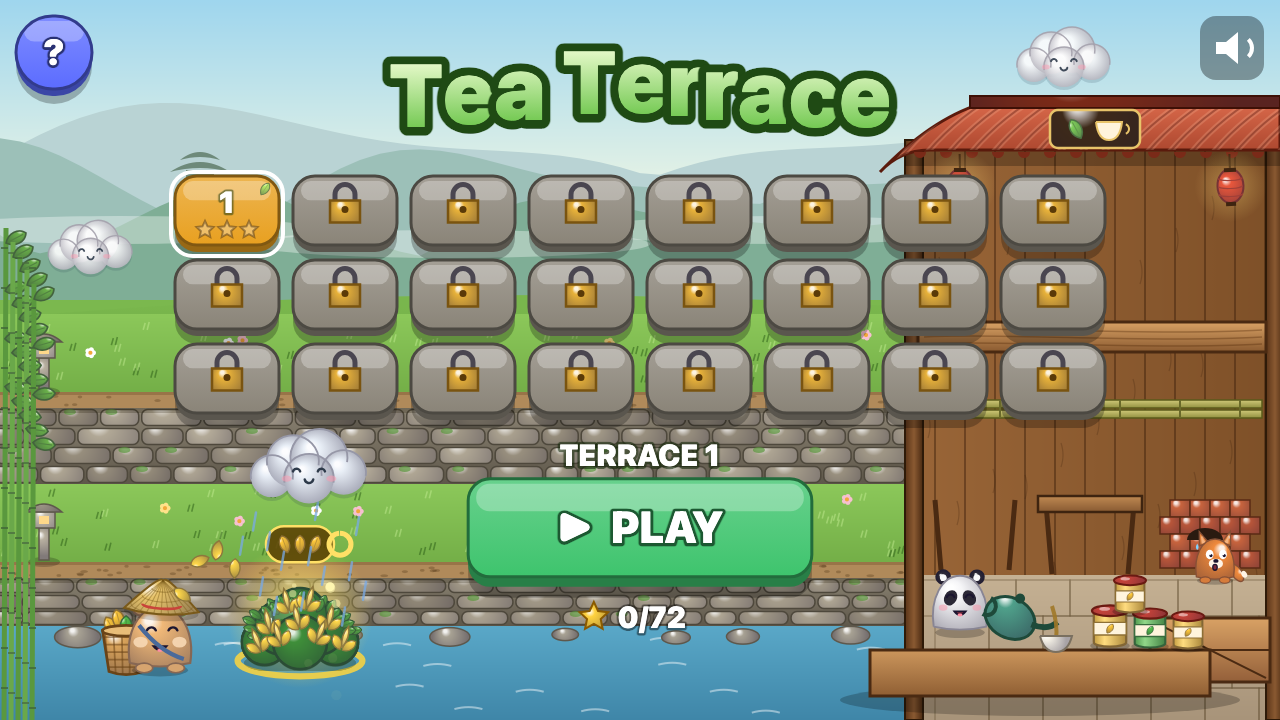 Terraza de Té: Elige un nivel