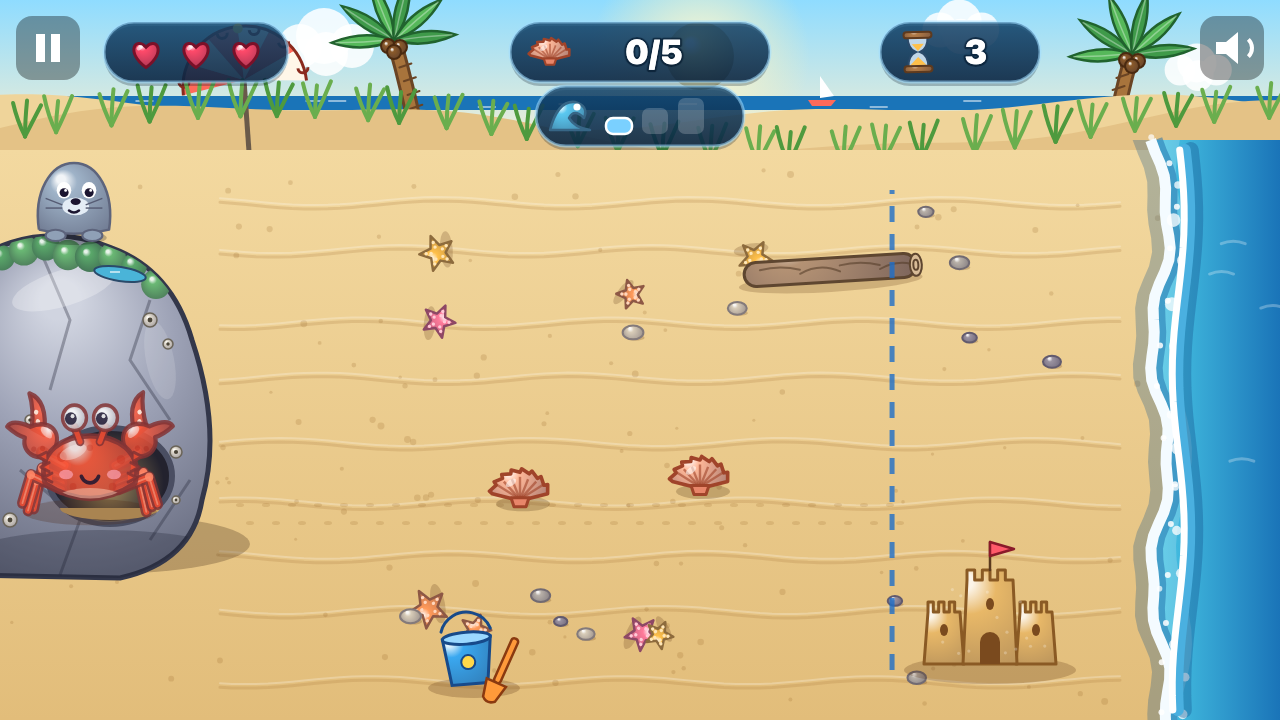 Tide Crab: In play