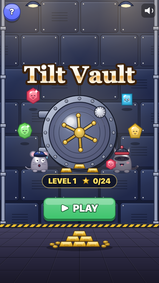 Tilt Vault: Choose a level