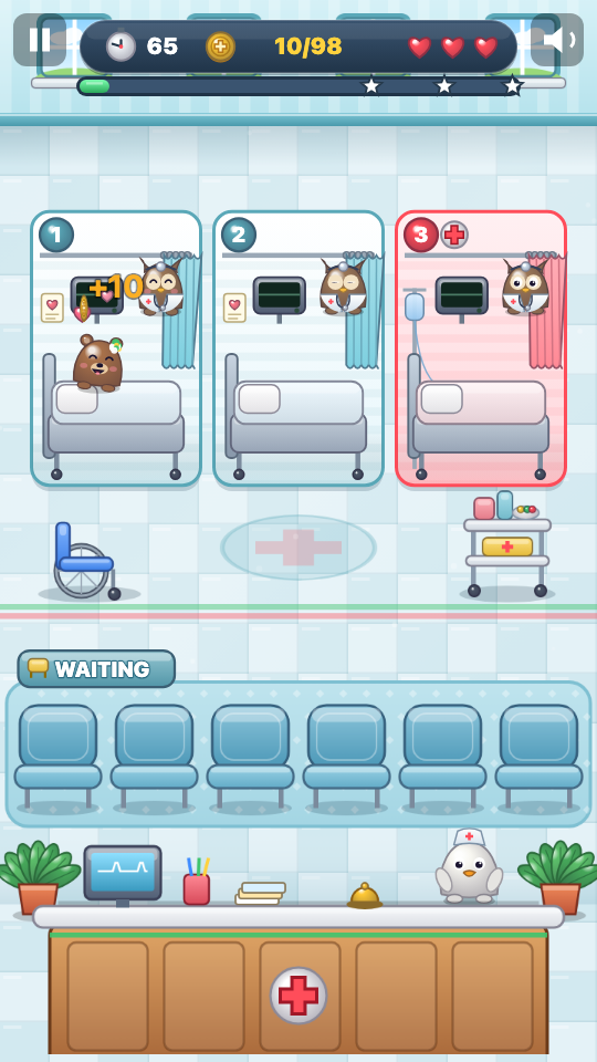 Mini-Klinik: Im Spiel
