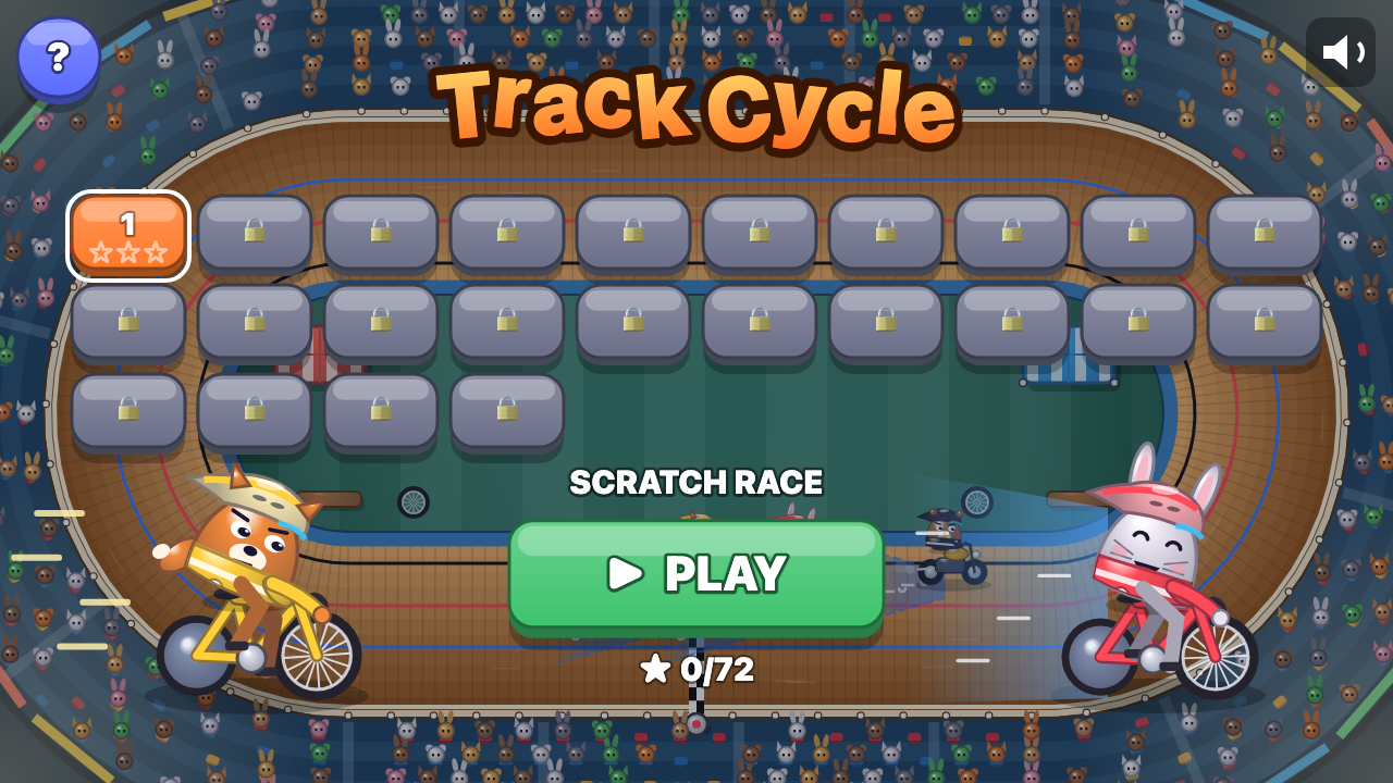 Track Cycle: Choose a level
