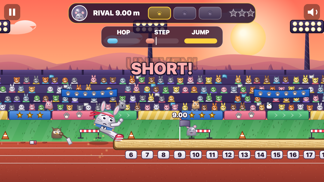 Triple Jump: In play
