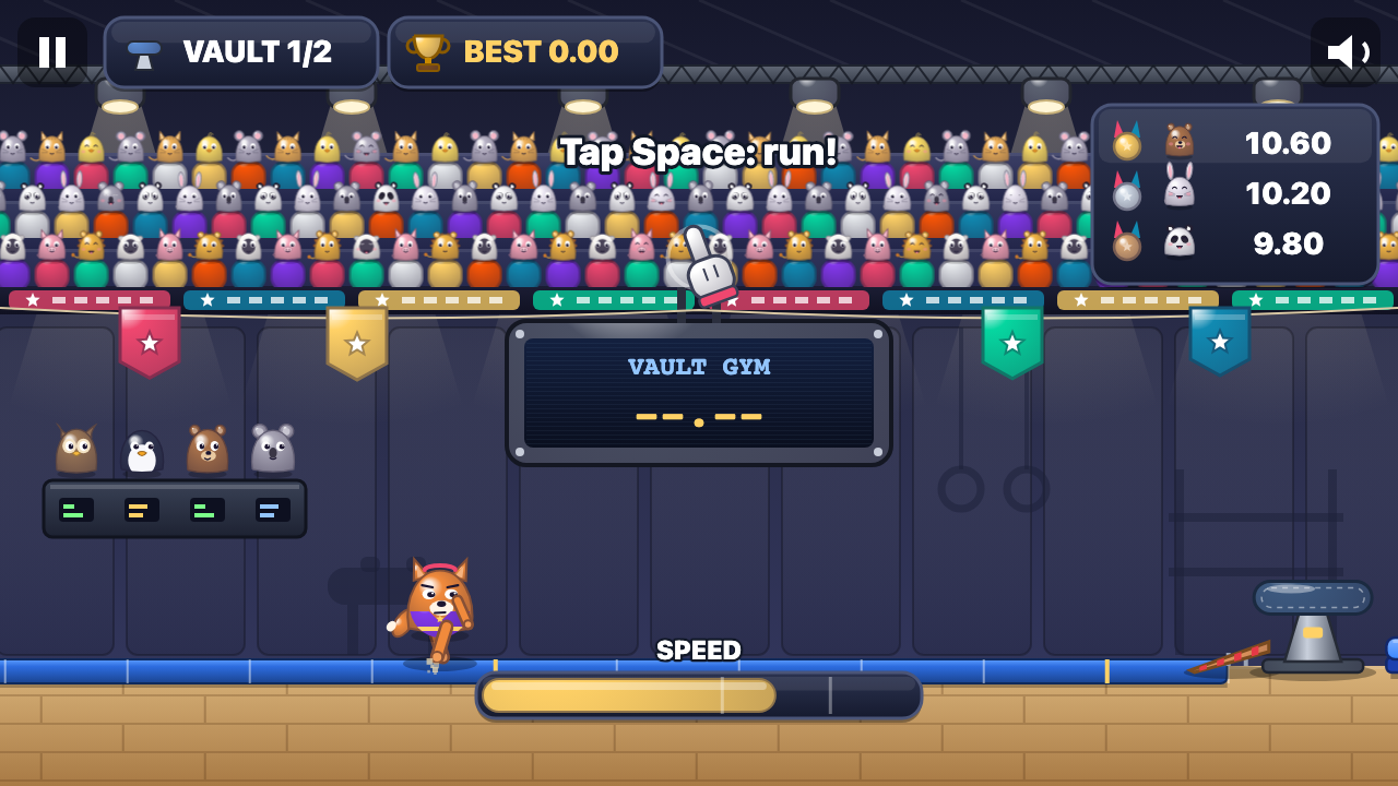 Vault Gym: In play