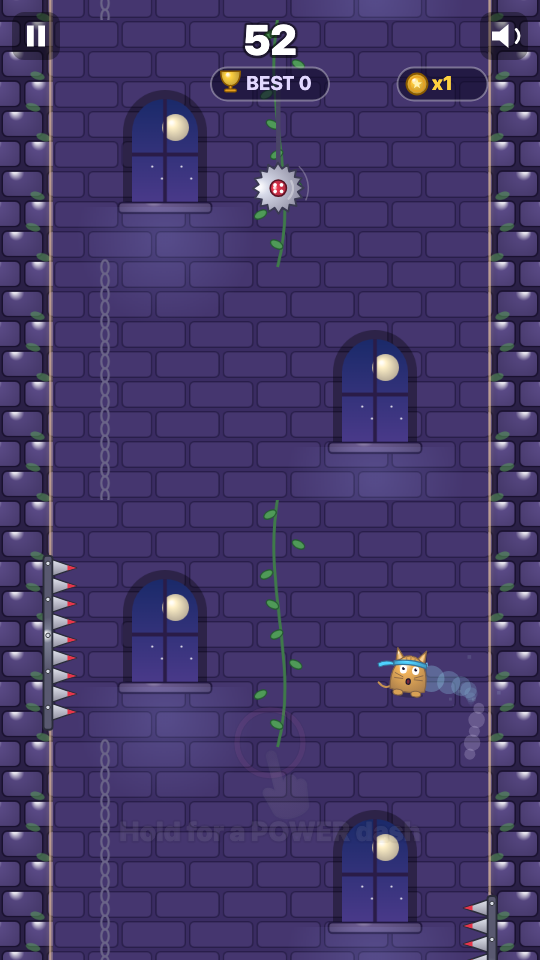 Salto de Pared: Partida