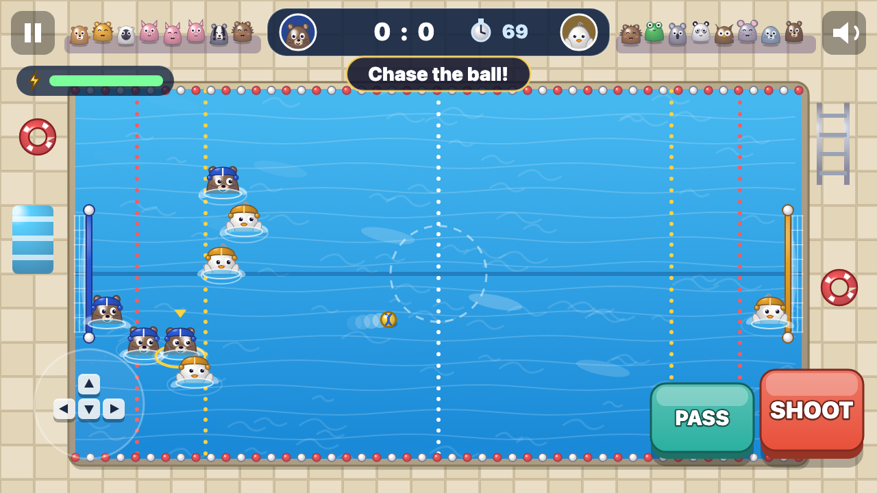 Water Polo: In play
