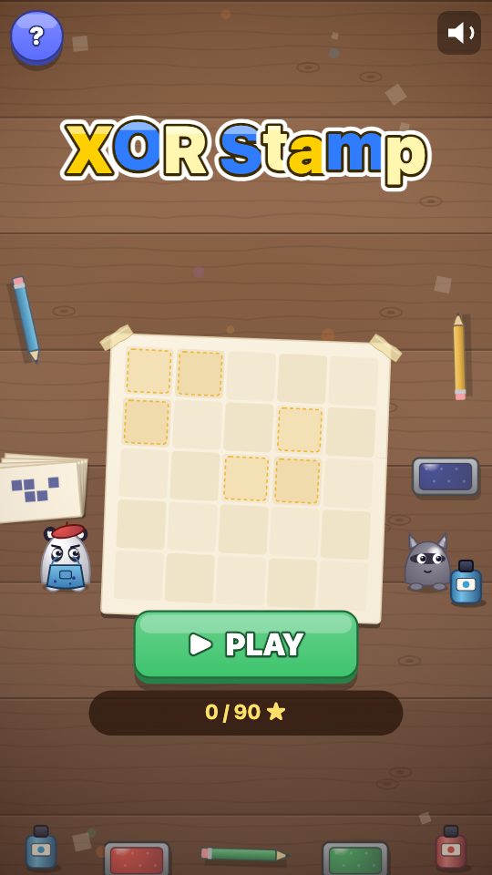 XOR Stamp: Choose a level