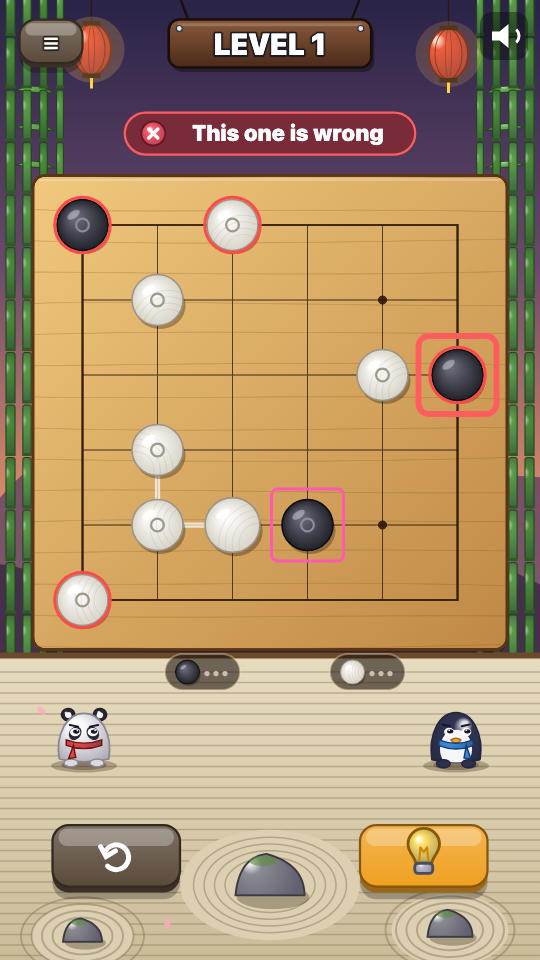 Yin Yang Stones: In play